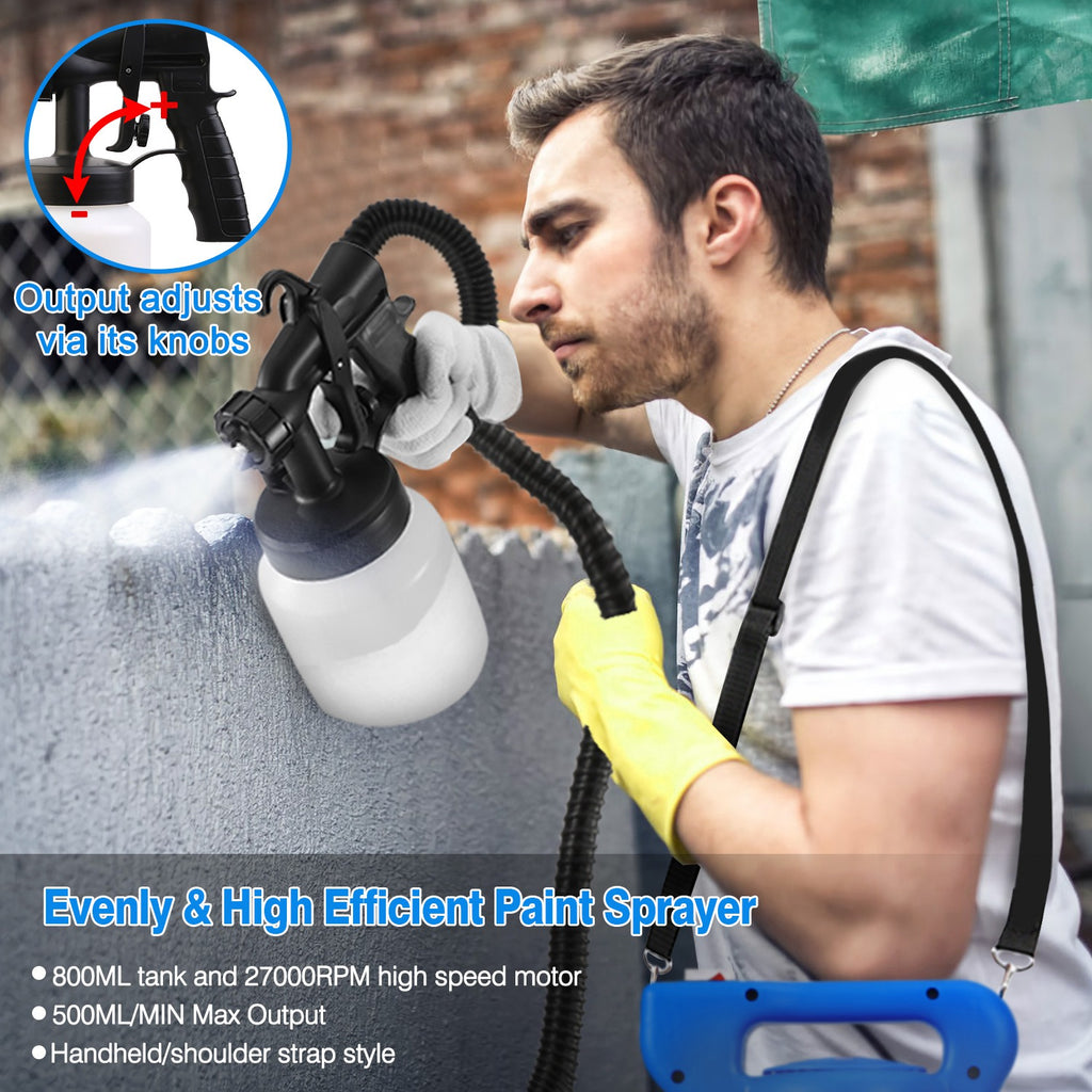 650W paint sprayer specifications chart